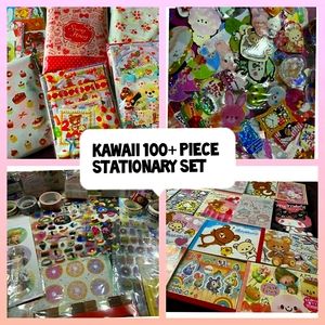 3/$20 📜Kawaii 101+pieces stationary grab bag